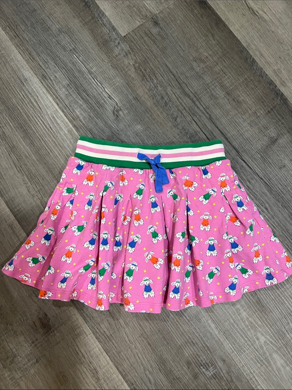 Mini Boden skort size 6-7 pink